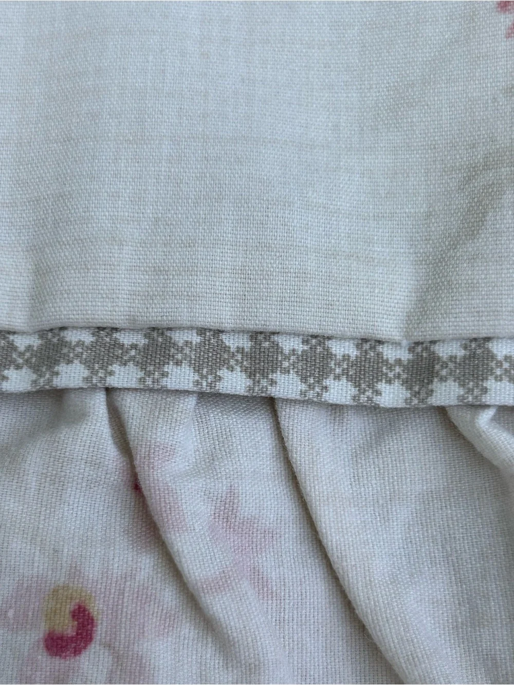 Waverly Pillowcase Garden Room Floral Shams Pink Cream Standard Lot of Four